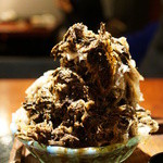 よろにく - ほうじ茶かき氷（2014/1)