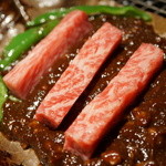 よろにく - サーロインの朴葉焼き（2014/1）