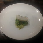 わさ - 蒸した鱸のブロッコリー添え