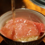 よろにく - 筍ご飯とシルクロース茶漬け
      （2014/4)