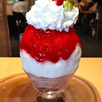 京氷菓 つらら - 『いちごミルク』(1200円)!!( ^o^)ﾉ