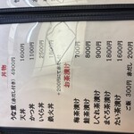 力亭 - メニュー④