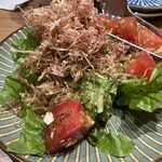 から揚げドラゴンチキン ハイボール キムにい - サラダ