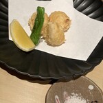 卯佐 - 河豚の白子揚げ