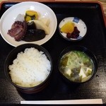 藤吉 - たき合わせ定食800円