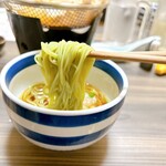 寿し×海鮮酒場 酔灯屋 - キュッと〆られた冷たい茶そば
サッパリしていて良かったです(^^♪