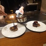 鉄板焼き 恵伝 - 