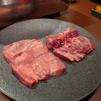 焼肉もちお - 厚切りタンとハラミ