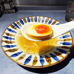 うずとかみなり - 半分に切った半熟味玉