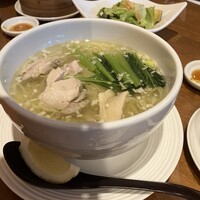 BISTRO CHINESE OSAWA - 蒸し鶏のせ塩麺