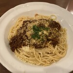 ミスターとフライパン - ミートソース（1300円）