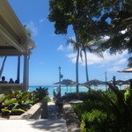 The veranda at The Beachhouse - 