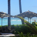 The veranda at The Beachhouse - 