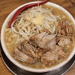 金町製麺 - 〆の二郎系そば