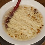 金町製麺 - 鯛出汁の塩かけそば　800円