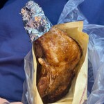 若鶏天狗 - レッグ　600円　揚げたてのビジュアル