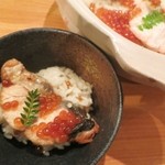 Meiekikappouooshima - 秋鮭とイクラの親子土鍋ご飯★