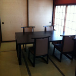 横浜 藤よし - 座敷とテーブル席の２種類あります。