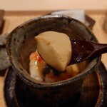 くろ﨑 - 噴火湾の牡丹海老の茶碗蒸し