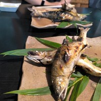 平野屋 - 鮎の塩焼き