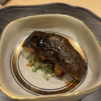 鮨かしわ - うつぼ 初めて食べました