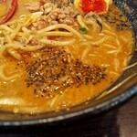 麺屋 大河 高柳店 - 十味をかけて味変