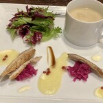 ベーカリーレストランサンマルク イオンモール甲府昭和店 - 前菜とスープ