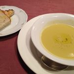煉天地 - 野菜のスープとフォカッチャ