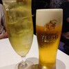 中華ダイニング 煌璃 - ジャスミンティーと生ビール