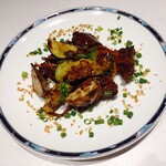 中華ダイニング 煌璃 - 大きく切り分け牛肉のオイスター炒め(山の日イベントメニュー)