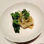 中華ダイニング 煌璃 - 骨切りハモの湯引き中華風(山の日イベントメニュー)