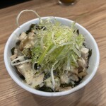麺屋 丈六 なんば店 - どんぶり（チャーシュー、マヨ、高菜）　３５０円