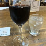 カフェクレール - グラスワイン赤