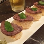 串酒場チチカブ - マスター特製　お寿司('14.08月末)