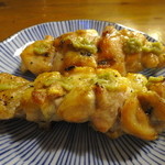 まんつき - 焼き鳥：柚子胡椒