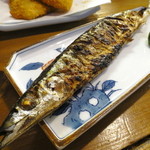 まんつき - 秋刀魚の塩焼き；2014年版