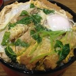 おそば むさしの - カツ丼（上）