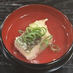 鮨駒 - 地元のあいなめと、やまきち醤油の餡掛け