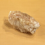 鮨駒 - 地元の穴子炙り握り