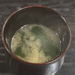 鮨駒 - 味噌汁