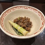 酒亭 田中 - 山形牛ロース時雨煮（酒亭田中）2025.5