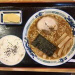 ラーメン郷 - みそ＋ライス