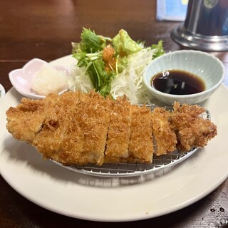 味の居酒屋釜屋 - 料理写真:とんかつ定食(おろしポン酢)