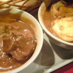 Indian Food's Plaza - マトンカレーとエッグカレー