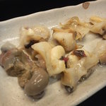 金寿司 - つぶ貝の造り