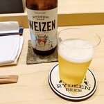 兄弟寿し - 八海山ライディーンビール  ヴァイツェン