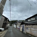 けんぞう蕎麦 - お店のロケーション。普通の住宅街