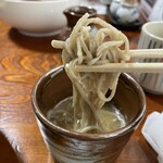 けんぞう蕎麦 - 辛味大根でいただきましょう