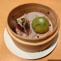 喜記 銀座店 - 2種蒸し点心