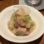 しおて - カツオと蓮芋のぬた